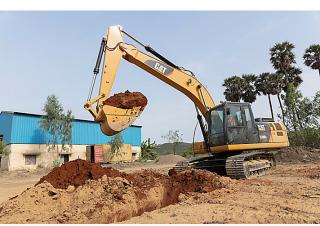 Rupsgraafmachines Caterpillar 320D3