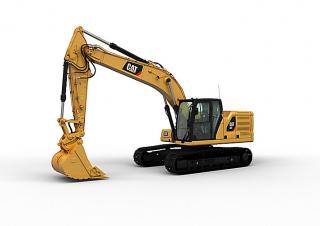 Rupsgraafmachines Caterpillar 323