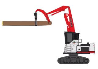 Rupsgraafmachines Link-Belt 3240 TL 
