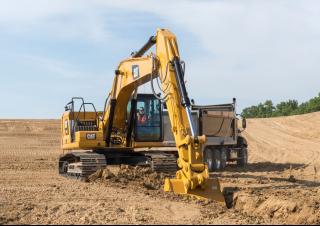 Rupsgraafmachines Caterpillar 330 GC