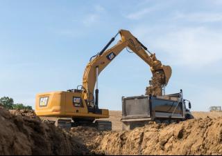 Rupsgraafmachines Caterpillar 330 GC