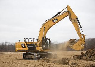 Rupsgraafmachines Caterpillar 336