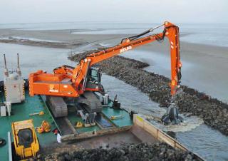 Rupsgraafmachines Atlas 340 LC