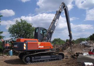 Rupsgraafmachines Atlas 340 LC