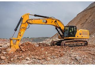 Rupsgraafmachines Caterpillar 350