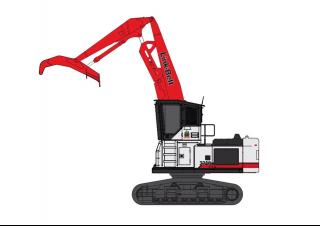 Rupsgraafmachines Link-Belt 3740 TL 
