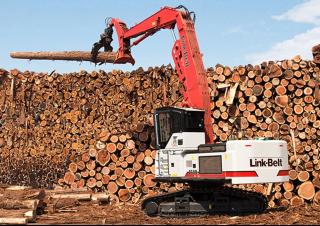Rupsgraafmachines Link-Belt 4640 TL