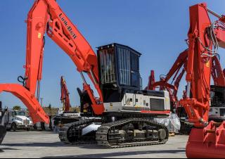 Rupsgraafmachines Link-Belt 5040 TL 