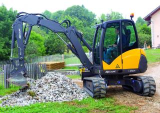 Mini-graafmachines Mecalac 6MCR