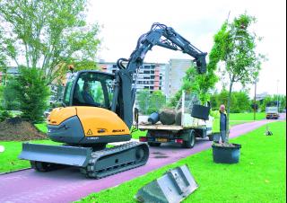 Mini-graafmachines Mecalac 6MCR