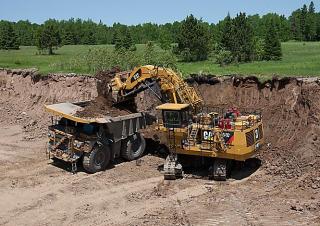 Rupsgraafmachines Caterpillar 6040F S