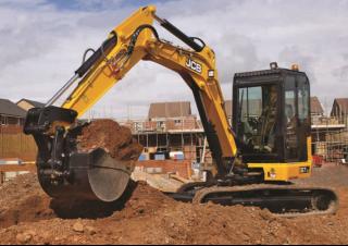 Rupsgraafmachines JCB 65R-1