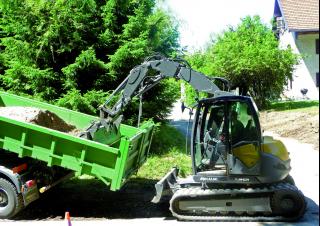 Rupsgraafmachines Mecalac 8MCR