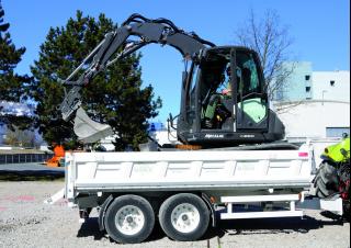 Rupsgraafmachines Mecalac 8MCR
