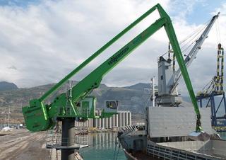 Graafmachines in overslaguitvoering Sennebogen 8160 EQ