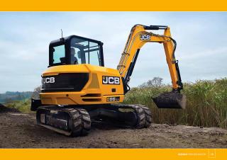 Rupsgraafmachines JCB 86C-2