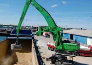 Graafmachines in overslaguitvoering Sennebogen 860R E Hybrid