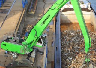 Graafmachines in overslaguitvoering Sennebogen 860R E Hybrid
