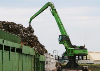 Graafmachines in overslaguitvoering Sennebogen 870R E Hybrid