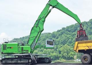 Graafmachines in overslaguitvoering Sennebogen 875R E Hybrid