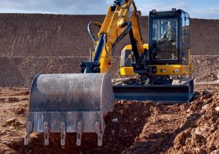Rupsgraafmachines JCB 90Z-1