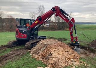 Rupsgraafmachines Yanmar B7-6 