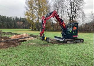 Rupsgraafmachines Yanmar B7-6 