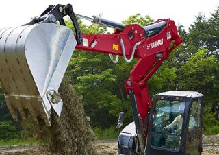 Rupsgraafmachines Yanmar B7-6 