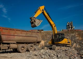 Rupsgraafmachines Liugong 933E