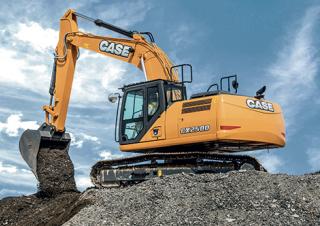 Rupsgraafmachines Case CX210D LR