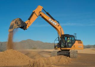 Rupsgraafmachines Case CX210D  