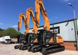 Rupsgraafmachines Case CX290D SL