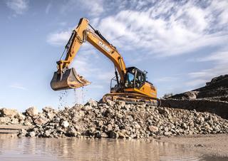 Rupsgraafmachines Case CX300D