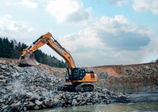 Rupsgraafmachines Case CX490D