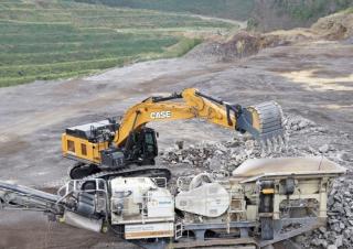 Rupsgraafmachines Case CX750D ME