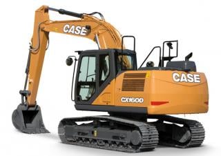 Rupsgraafmachines Case CX160D