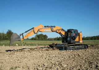 Rupsgraafmachines Case CX245D SR