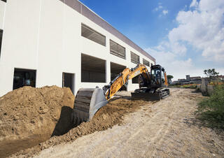 Rupsgraafmachines Case CX245D SR