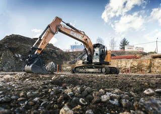 Rupsgraafmachines Case CX245D SR