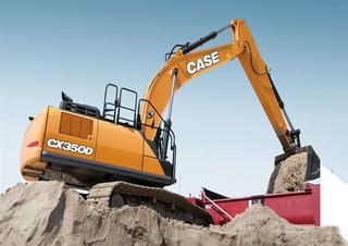 Rupsgraafmachines Case CX350D