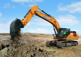 Rupsgraafmachines Case CX470C 