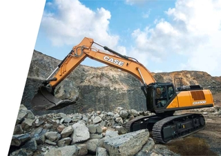 Rupsgraafmachines Case CX490D