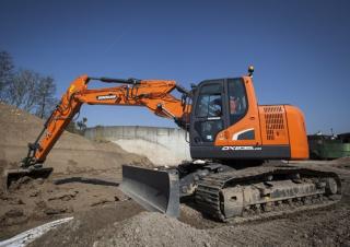 Rupsgraafmachines Doosan DX235LCR