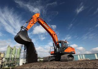 Rupsgraafmachines Doosan DX255LC-5
