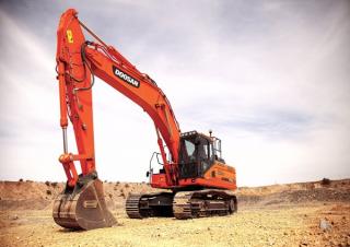 Rupsgraafmachines Doosan DX350LC-5