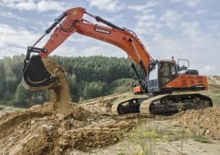 Rupsgraafmachines Doosan DX490LC-5