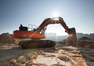 Rupsgraafmachines Doosan DX490LC-5