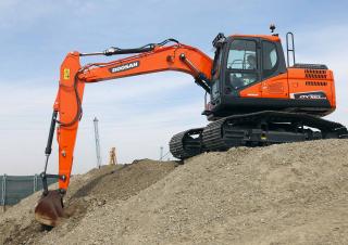 Rupsgraafmachines Doosan DX160LC-5-HT