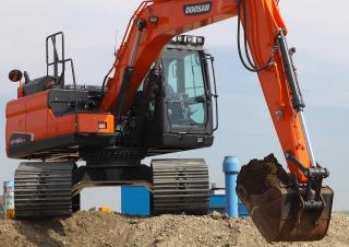 Rupsgraafmachines Doosan DX160LC-5-HT