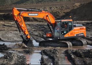 Rupsgraafmachines Doosan DX180LC-5